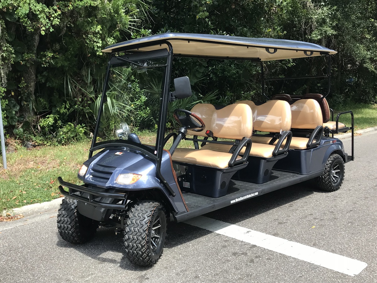 Neighborhood Uber: 8 Passenger Street Legal Golf Carts Image