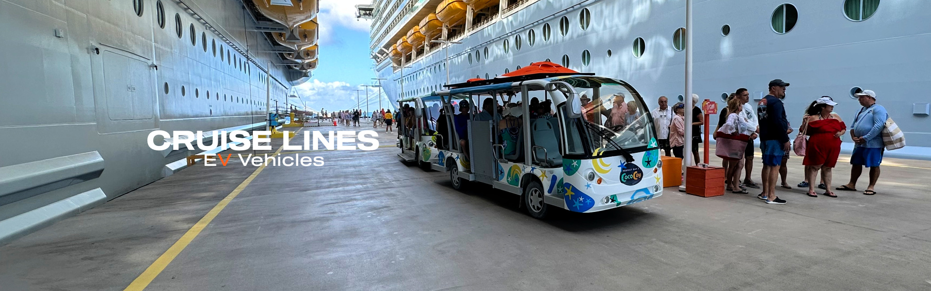 Golf Carts for Cruise Lines