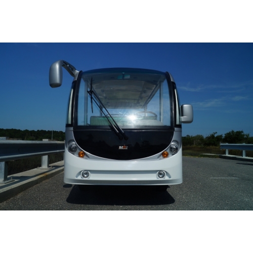MotoEV Electro Transit Buddy 12 Passenger Shuttle front