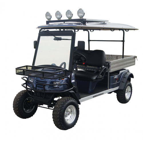 MotoEV Electro Neighborhood Buddy 2 Passenger Utility Deluxe Highriser Street Legal Golf Cart