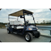 MotoEV 4 Passenger Forward Facing Street Legal Golf Cart black