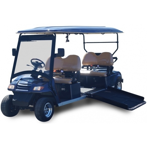 MotoEV 4 Passenger Wheelchair Street Legal Golf Cart