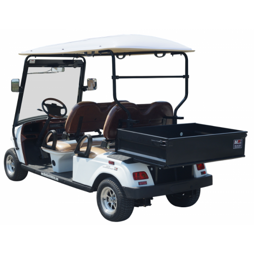 MotoEV 4 Passenger Utility Street Legal Golf Cart back