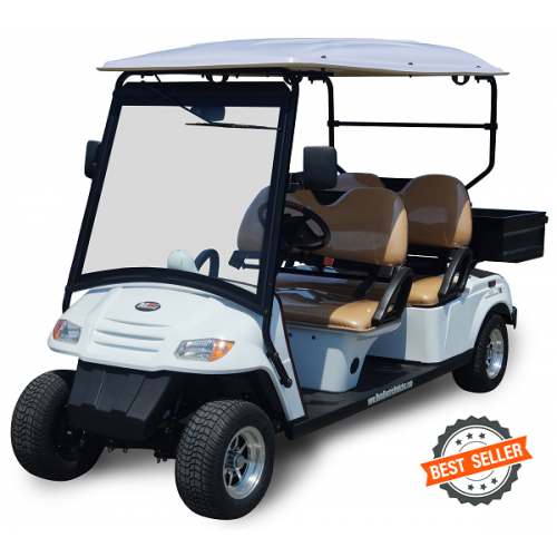 MotoEV 4 Passenger Utility Street Legal Golf Cart