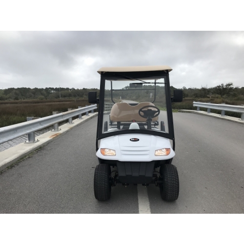 MotoEV Electro Neighborhood Buddy 2 Passenger Utility Street Legal Golf Cart front