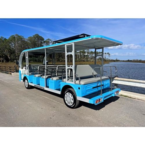 Blue Electric Shuttle For Sale