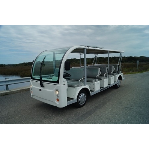 Electric Shuttles Carrying 23 Passengers