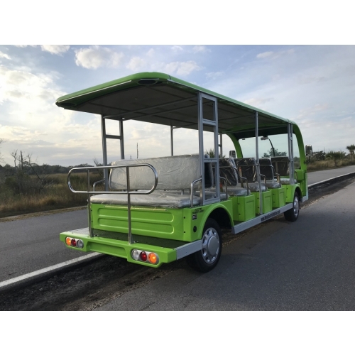 Green Electric Trams For Sale
