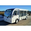 Electric 23 Passenger Shuttle with Enclosed Cab
