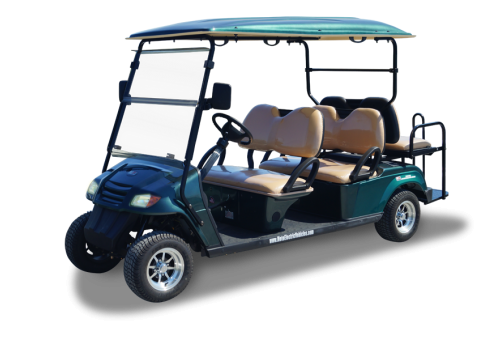 MotoEV 6 Passenger Back to Back Golf Cart - Non Street Legal 