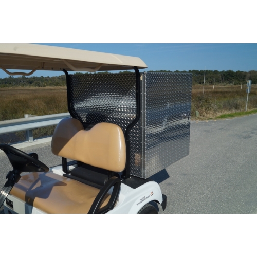 MotoEV 2 Passenger Enclosed Utility Golf Cart- Non Street Legal seats