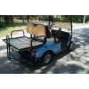 MotoEV 4 Passenger Golf Cart (Back to Back)- Non Street Legal back right angle view