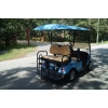MotoEV 4 Passenger Golf Cart (Back to Back)- Non Street Legal closed storage bed