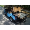 MotoEV 4 Passenger Golf Cart (Back to Back)- Non Street Legal storage bed
