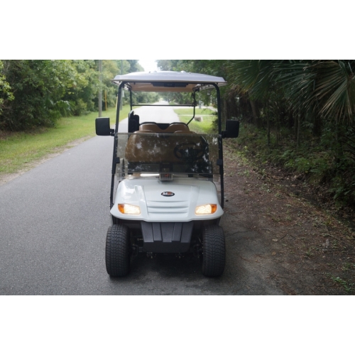 MotoEV 6 Passenger Wheel Chair Golf Cart front view