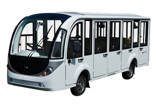MotoEV Electro Transit Buddy 15 Passenger XE Hard Door Shuttle