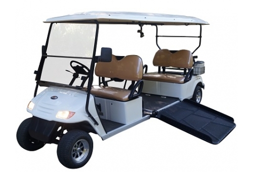 MotoEV 4 Passenger Wheelchair Golf Cart