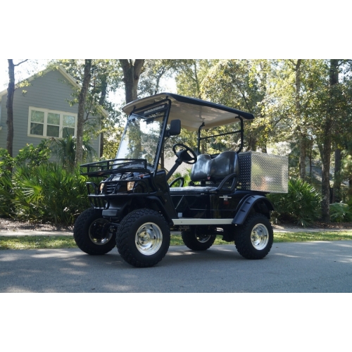 MotoEV Electro Neighborhood Buddy 2 Passenger Cargo Police Highriser Street Legal Golf Cart image 10