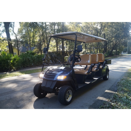 MotoEV Electro Neighborhood Buddy 6 Passenger Utility Golf Cart image 7 