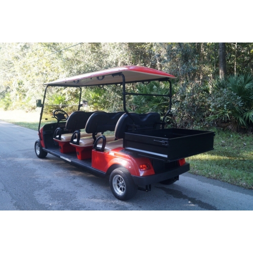 MotoEV Electro Neighborhood Buddy 6 Passenger Utility Golf Cart image 12