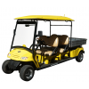 MotoEV Electro Neighborhood Buddy 4 Passenger Utility Deluxe Street Legal Golf Cart