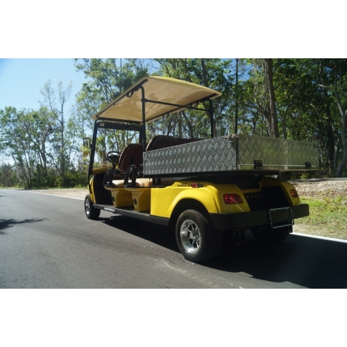 MotoEV Electro Neighborhood Buddy 4 Passenger Utility Deluxe Street Legal Golf Cart image 4