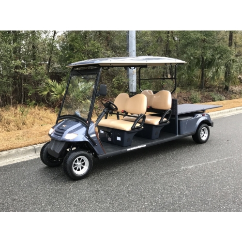 MotoEV Electro Neighborhood Buddy 4 Passenger Utility Deluxe Street Legal Golf Cart image 10